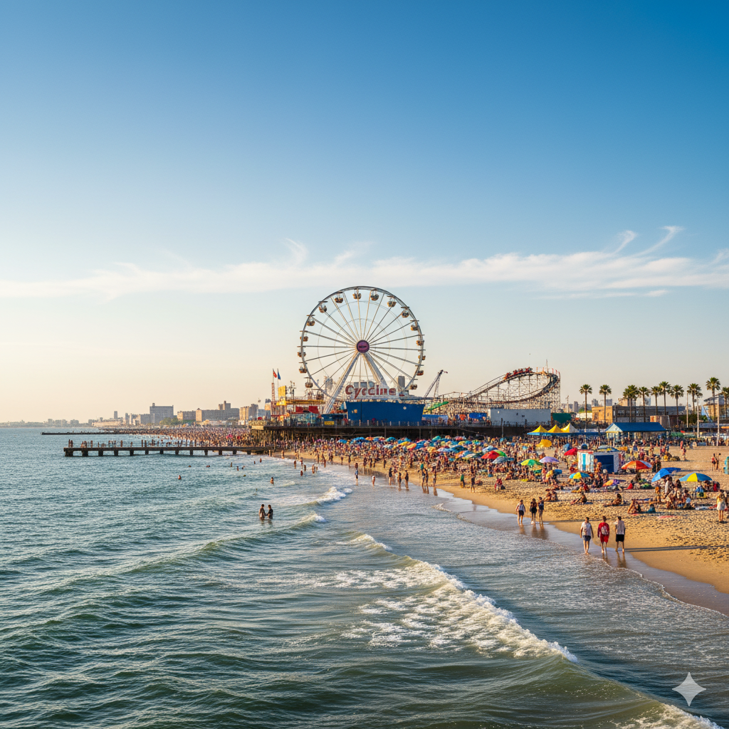Coney Island Summer Escape from Granby, MA: Direct Luxury Bus Trip – July 25, 2026